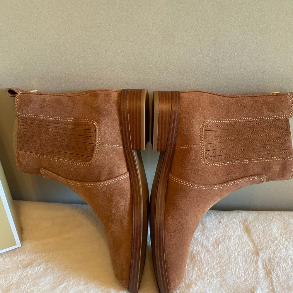 Michael Kors Suede Chelsea Boot
